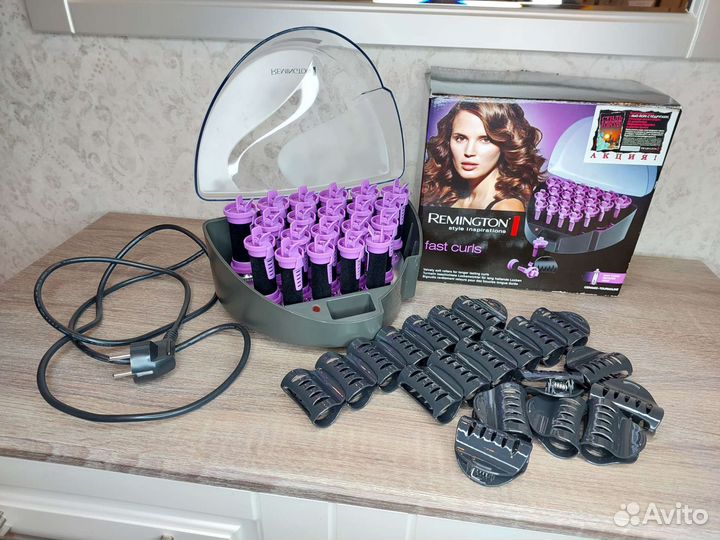 Бигуди Remington fast curls