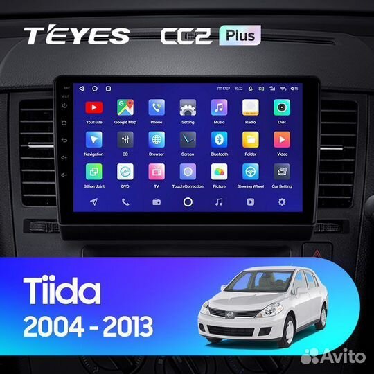 Магнитола Teyes CC2 L Plus Nissan Tiida 2004-2013