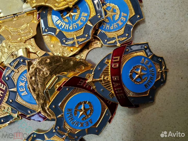 Знак Дежурный по бане вс, оригинал, новый