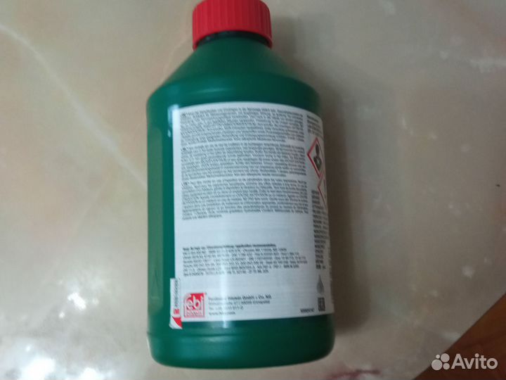 Жидкость гур volvo febi 06161 зеленая