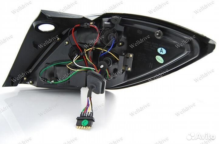 Фонари Opel Astra H 04-09 3D LED тонированные