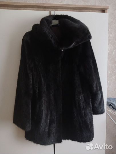 Шуба норковая 42 44 бу