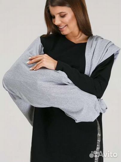 Шарф накидка для кормления милк-снуд