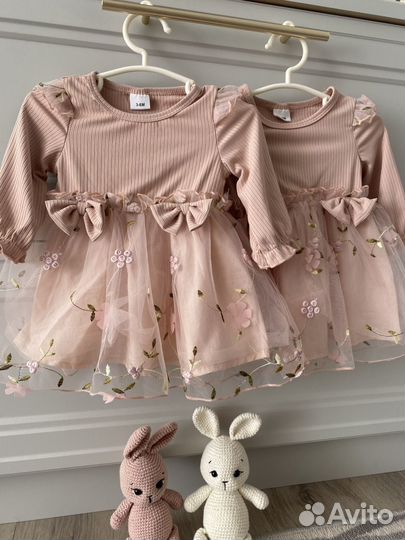 Нарядные платья для двойни