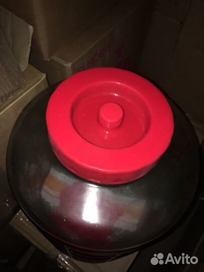 Бутыли с гидрозатвором стекляные от9 до 22 литров