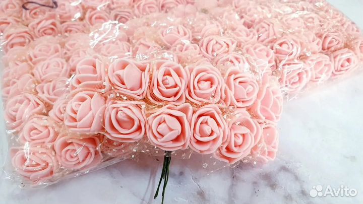 Розочки из фоамирана