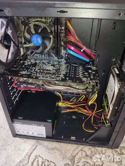 Игровой пк на intel i3-9100f/ amd rx 570 4gb/ 16gb