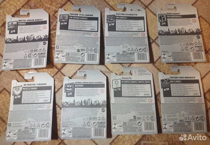 Машинки Hot wheels