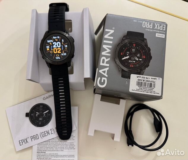 Часы Garmin epix gen 2 pro