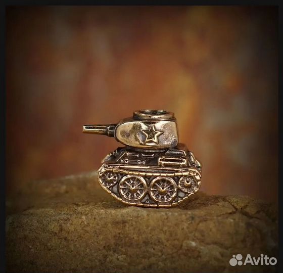 Бусина Темляк Брелок Танк Т-34 Советский Танк
