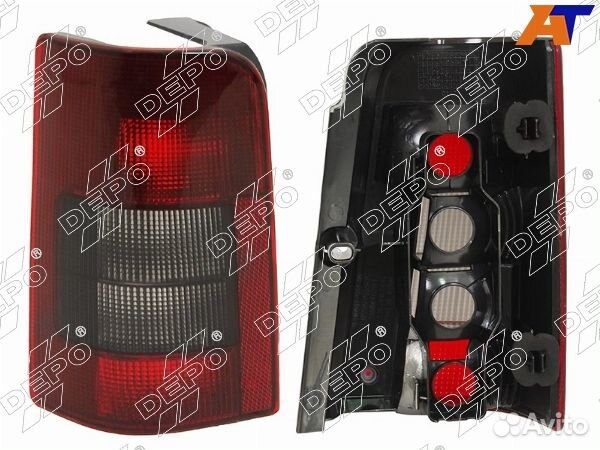 Фонарь задний citroen berlingo, citroen berlingo 9