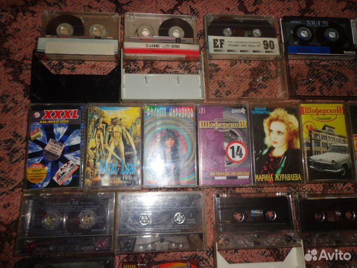 Аудиокассеты разные СССР, и импортные