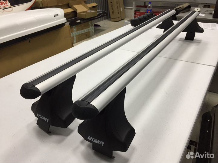 Багажник аэродинамический на крышу Vesta седан