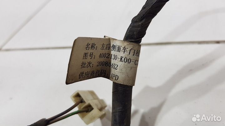 Электропроводка двери задняя левая