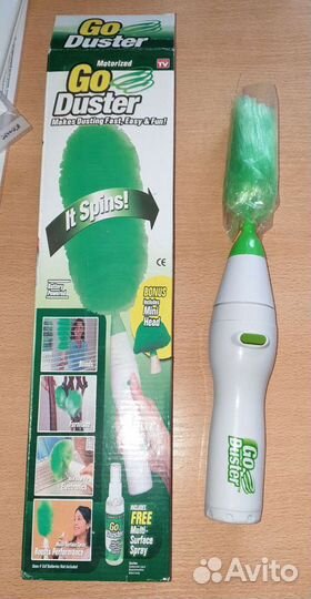 Электронная щётка для сбора пыли