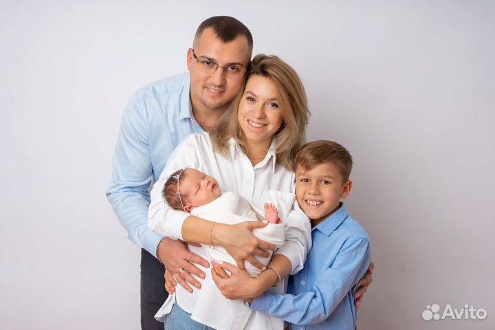 Фотосессия новорожденных