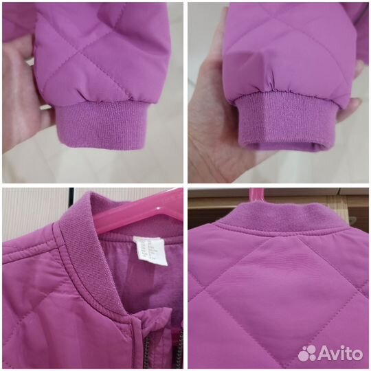 Куртка бомбер ветровка для девочки HM H&M hm 92 98