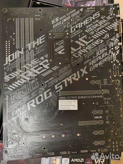 Asus ROG strix B360H Gaming c 1151 V2