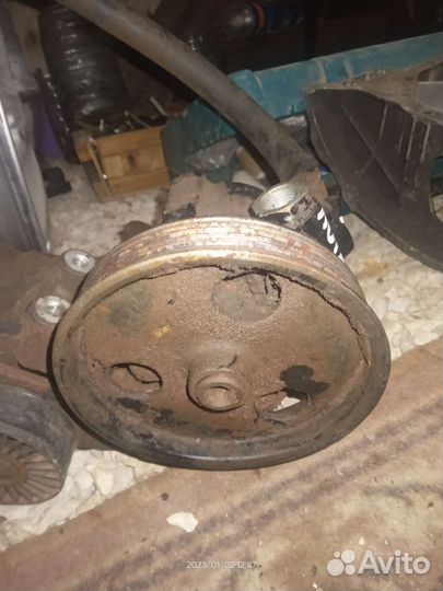 Насос гур рено логан 1