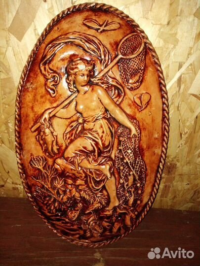 Картина керамическая с рельефом СССР