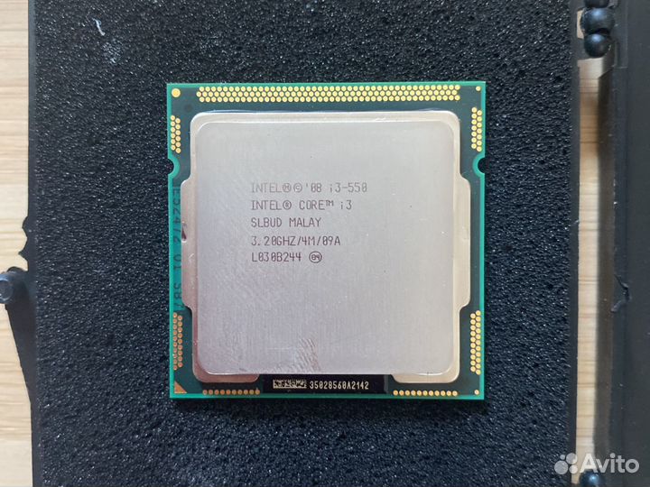 Процессор intel core i3-550