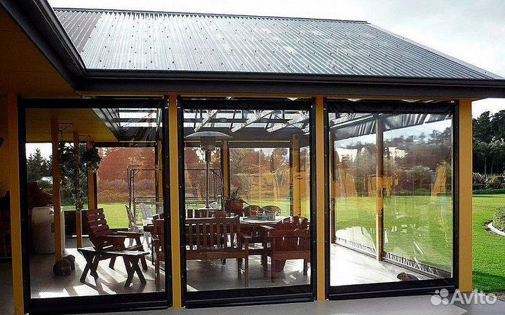 Шторы пвх для беседки