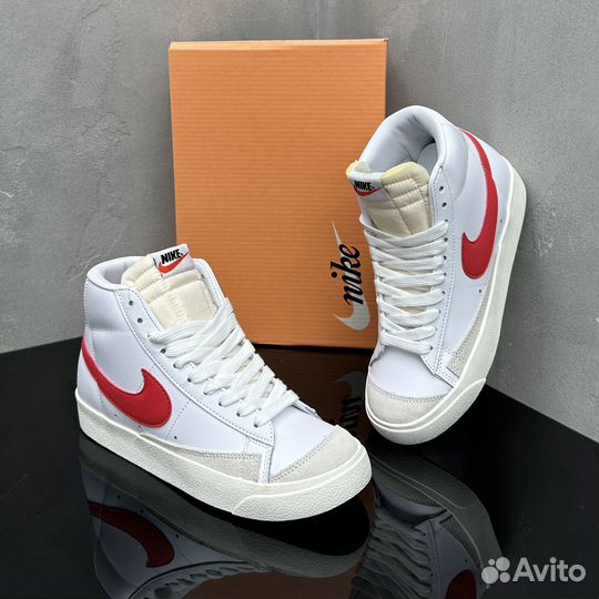 Кеды Nike Blazer Mid '77 Vintage “Habanero Red”