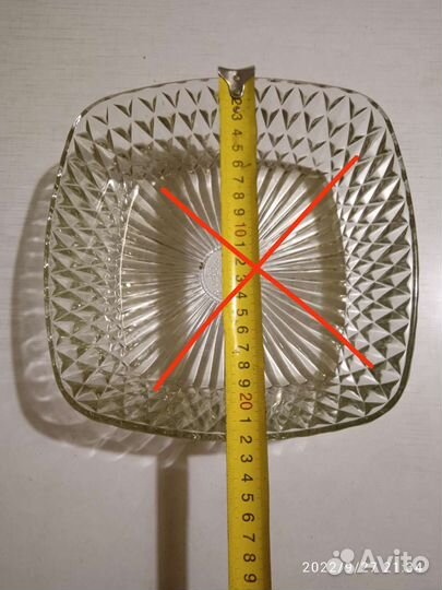 Хрустальная ваза