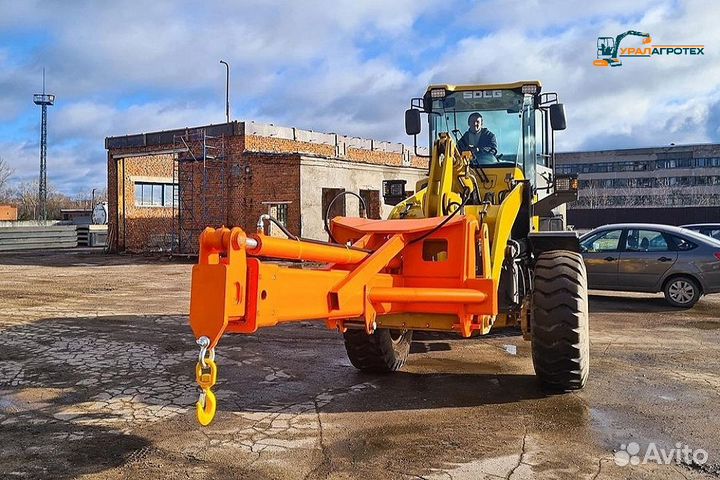 Крановая стрела для фронтальных погрузчиков