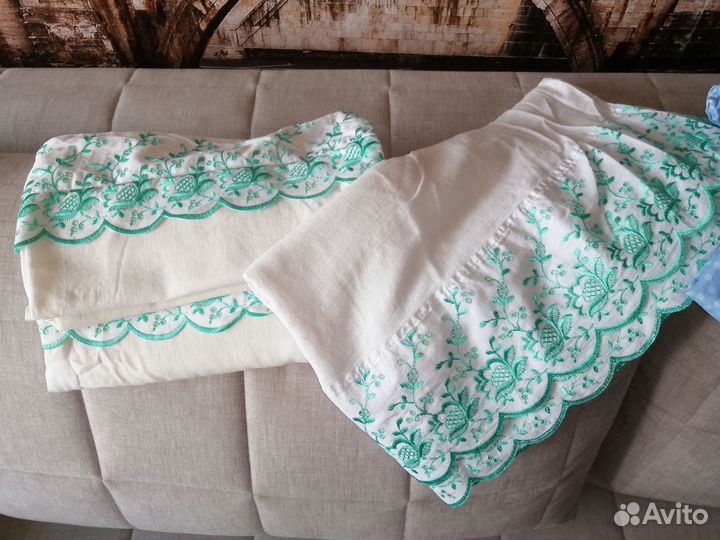 Комплекты постельного белья, 2 шт., б/у