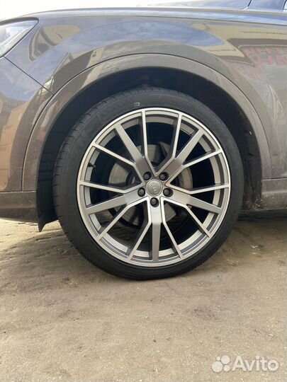 Новые колёса R22 audi Q7 5 112 с2015г
