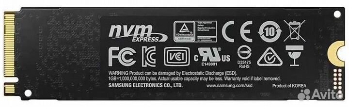 Samsung 970 EVO Plus 1тб оригинал