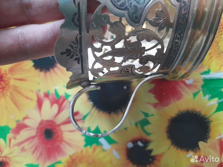 Конфетница серебро СССР