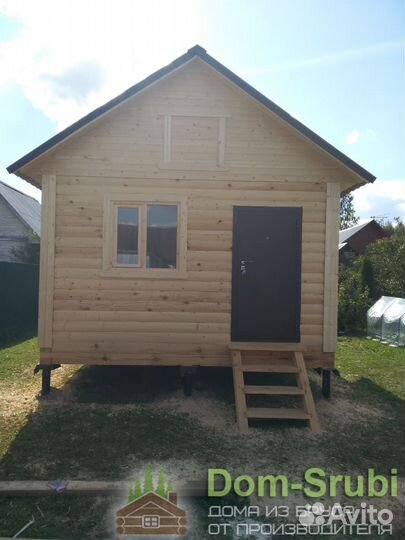 Карабаново. Хорошая надёжная Баня из бруса Б-4 4х5