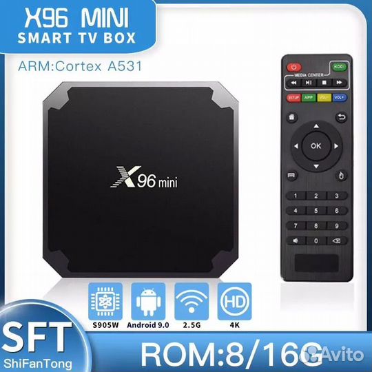 Android tv приставка X96mini