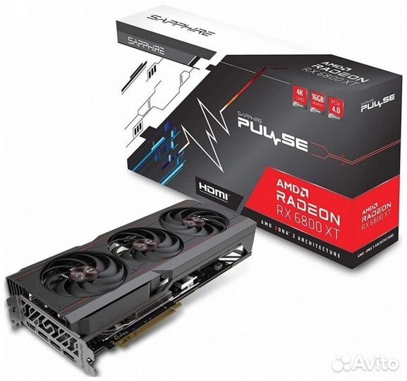 Sapphire Pulse AMD Radeon RX 6800 XT 16GB