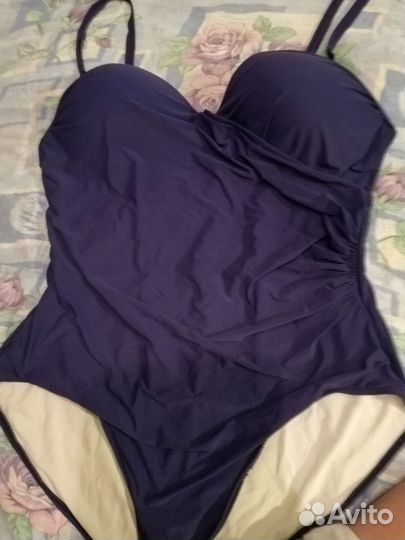 Шапочка для плавания, купальник бу 56р