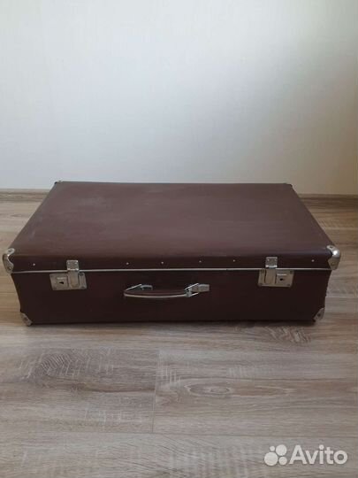 Чемодан фибровый антиквариат