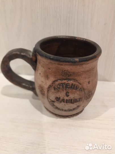 Кружка из глины