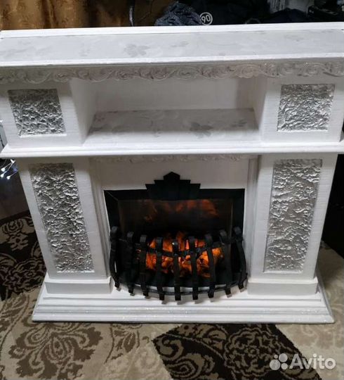 Фальш камин светильник