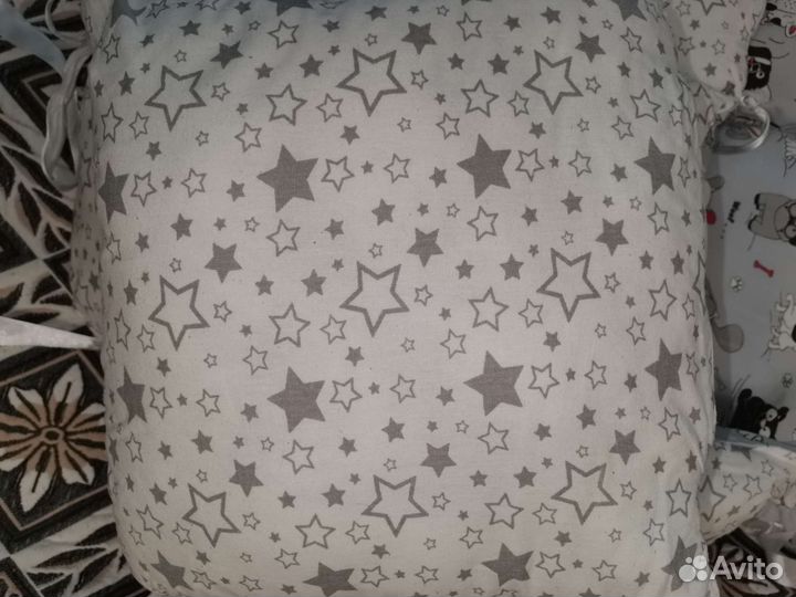 Подушки бортики в кроватку