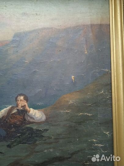 Картина Айвазовского, копия. Масло, холст