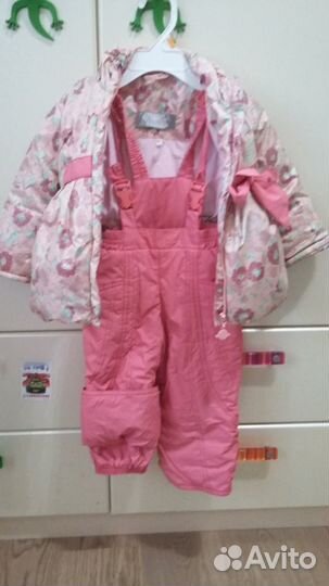 Костюм утепленный демисезонный 74 80