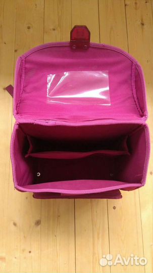 Рюкзак ранец школьный для девочек + сумка для смен