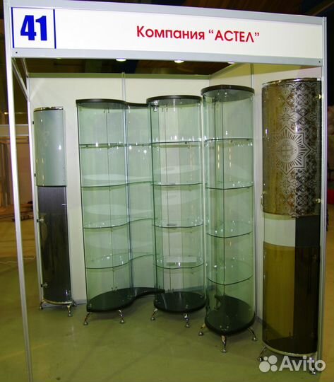 Стеклянные витрины