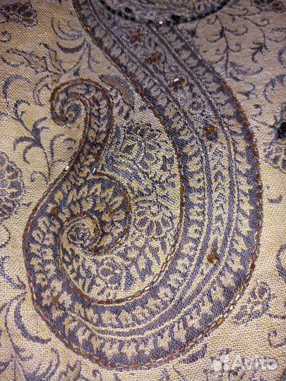 Палантин шерстяной 210х70см. Италия