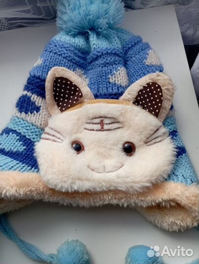 Шапка варежки детские