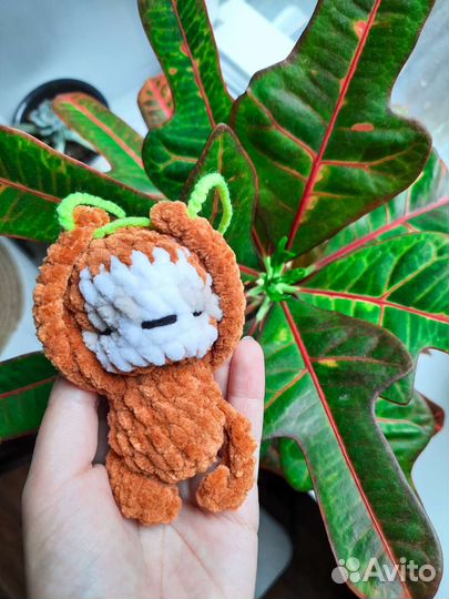 Ленивец брелок игрушка ручной работы