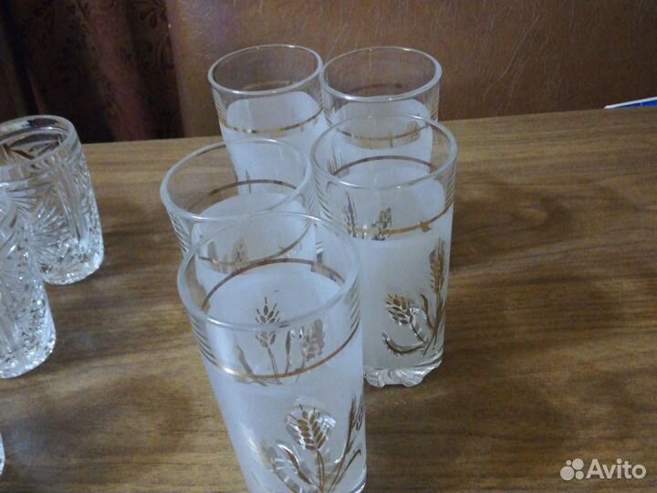 Хрустальные стаканы