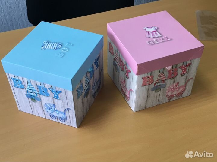 Набор коробочек на свадьбу для сбора денег